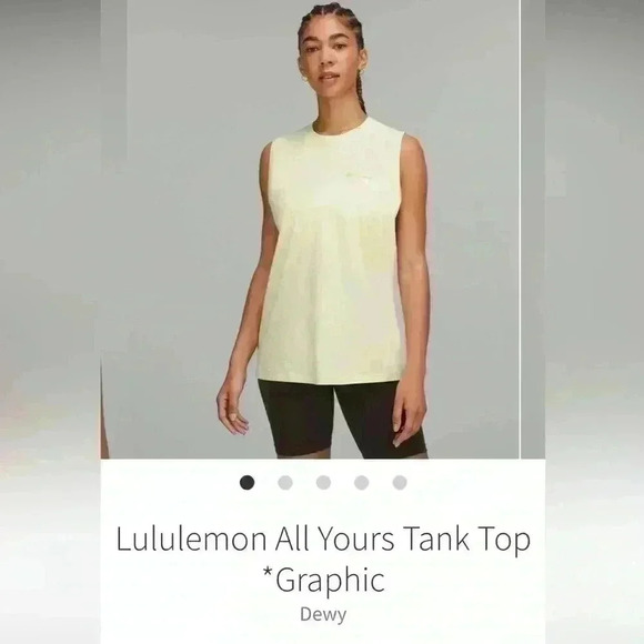 Lululemon-All yours  tank top - Picture 1 of 3